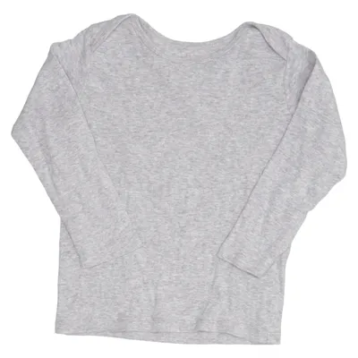 Langærmet t-shirt (Basic) fra H&M Basic Bomuld