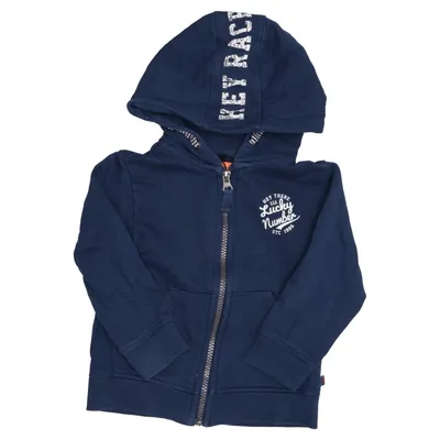 Sweat à capuche (Bleu) de Staccato Coton