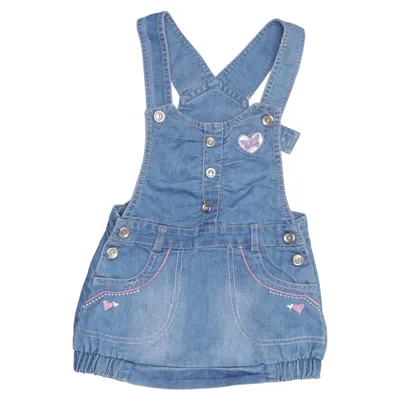 Denimspencer (Blå) fra Lusa Bomuld