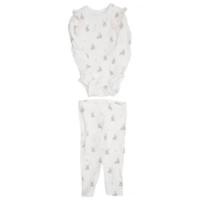 Set (White) from KappAhl Cotton, Elastane