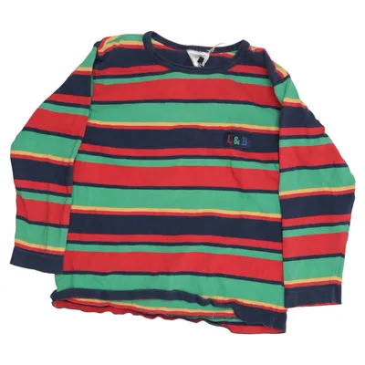 Långärmad t-shirt (Blå, Röd, Grön) från Lingon & Blåbär Bomull