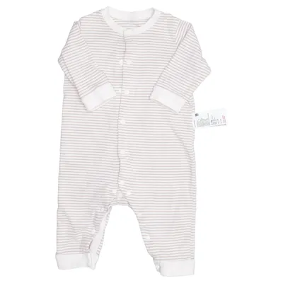 Sparkedragt (Hvid, Beige) fra Uniqlo Baby Bomuld