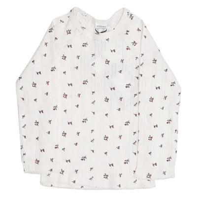Langærmet t-shirt (Beige, Flerfarvet) fra H&M Adorables Bomuld