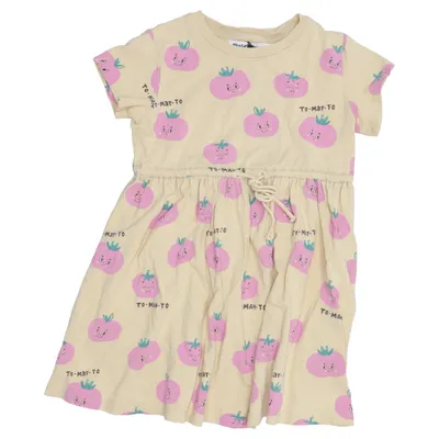 Dress (Yellow, Pink) from Rikiki Cotton, Elastane