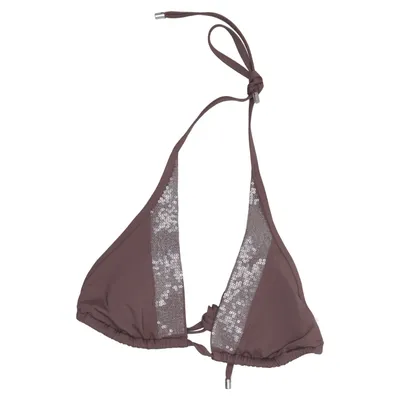 Haut de bikini (Marron) de Calvin Klein Swimwear Élasthane, Polyamide