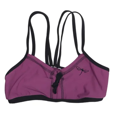 Sports bra (Purple, Black) from Dragonfly