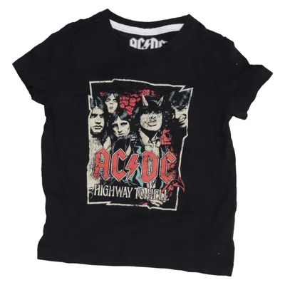 T-shirt (Sort) fra ACDC Bomuld