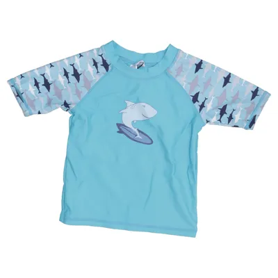 T-shirt de natation (Bleu, Multicolore) de Alive Élasthane, Polyamide