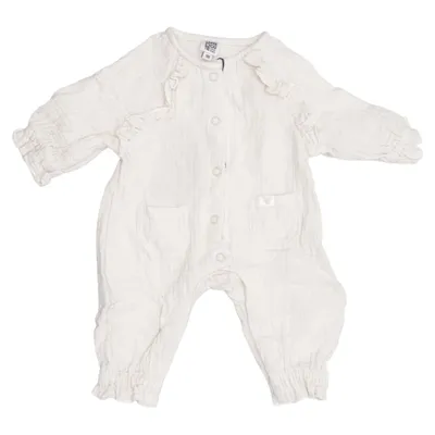 Barboteuse (Beige) de La Redoute Coton