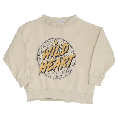 Collegetröja (Beige) från Mini Gina Tricot Bomull