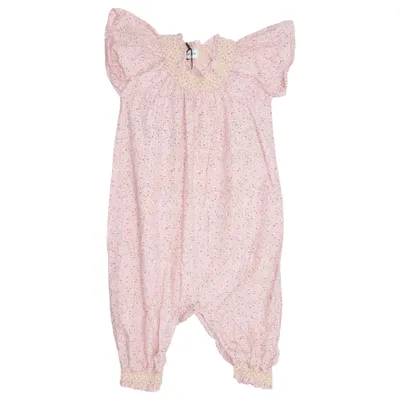 Barboteuse (Rose, Multicolore) de Miniature Coton