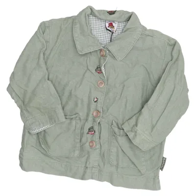 Kavaj (Grön) från H&M Bomull, Linne