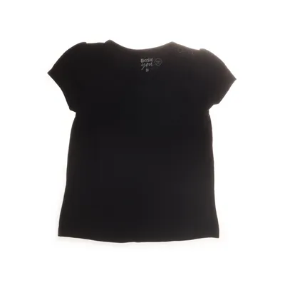 T-shirt (Svart) från Basic You Elastan, Ekologisk bomull