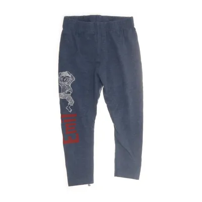 Leggings (Blå, Röd, Vit) från Emil i Lönneberga Elastan, Ekologisk bomull