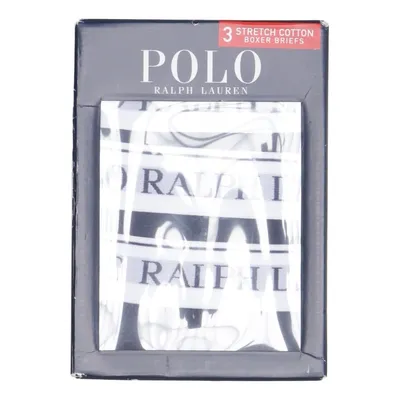 Sous-vêtement (Bleu, Blanc) de Polo Ralph Lauren Coton, Élasthane