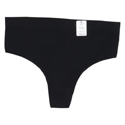 Thongs (Black) from Lindex Elastane, Polyamide