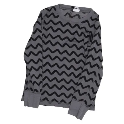 Long sleeve T-shirt (Gray, Black) from Fix by Lindex Wool