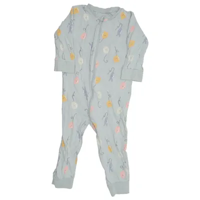 Sparkdräkt (Blå, Flerfärgad) från Lindex Baby Bomull