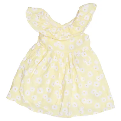 Dress (Yellow, White) from LC Waikiki Baby Cotton