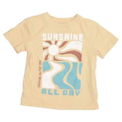T-shirt (Beige, Multicolore) de H&M Coton