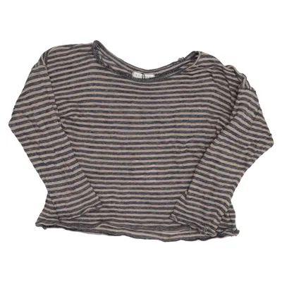 Lange mouwen shirt (Blauw, Beige) van Nixnut Katoen, Linnen