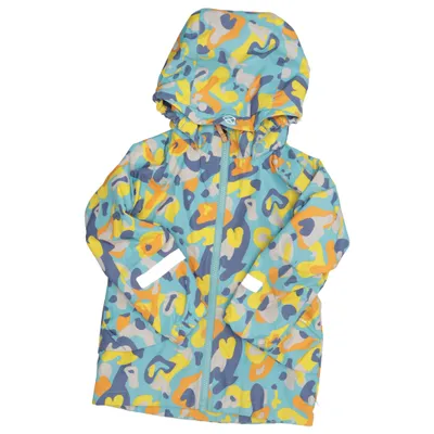 Rain jacket (Blue, Multicolored) from Didriksons Polyester