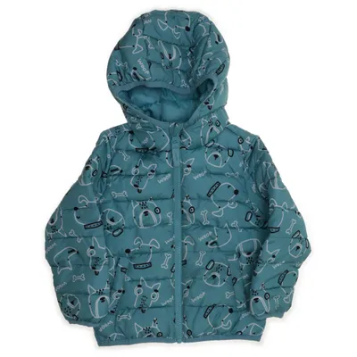 Windjack (Turquoise, Wit, Zwart) van Lily & Dan Polyester