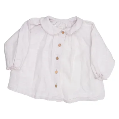 Bluse (Pink) von Play Up Leinen, Bio-Baumwolle