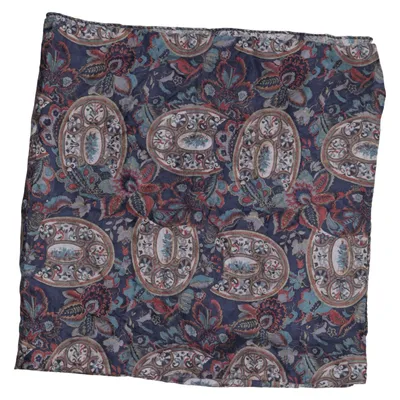 Handkerchief (Blue, Multicolored) from Etro Silk