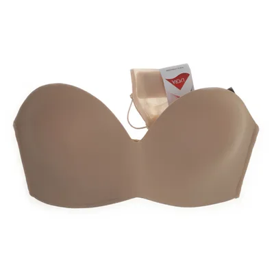 Stropløs BH (Beige) fra Esmara Lingerie Elastan, Polyamid, Polyester