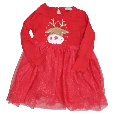 Jurk (Rood) van So Cute Katoen, Polyester