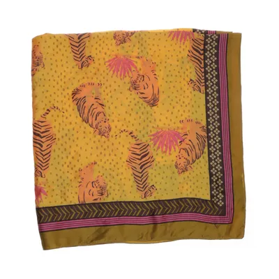 Neckerchief (Yellow, Multicolored) from Zara Polyester