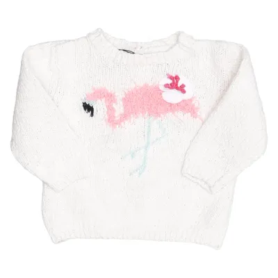 Pull-over (Blanc, Rose) de Zara Knitwear