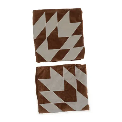 Sierkussensloop (Bruin, Wit) van H&M Home Katoen