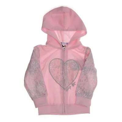 Huvtröja (Rosa, Silverfärgad) från Lollipop Bomull