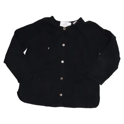 Cardigan (Sort) fra Zara Knitwear Bomuld, Polyamid