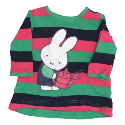 T-shirt à manches longues (Vert, Rouge, Multicolore) de Miffy Coton