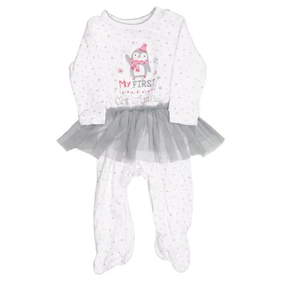 Jumpsuit (Wit, Grijs) van Baby