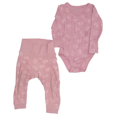 Set (Rosa) från Lupilu Elastan, Ekologisk bomull