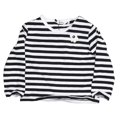 Långärmad t-shirt (Svart, Vit) från Marimekko Bomull