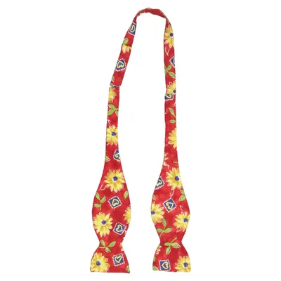 Noeud papillon (Rouge, Multicolore) de Harrods Soie