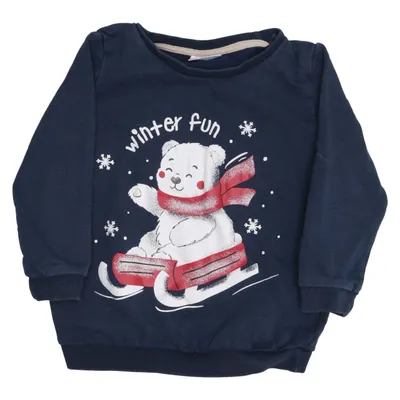 Kersttrui (Blauw, Meerkleurig) van So Cute Katoen