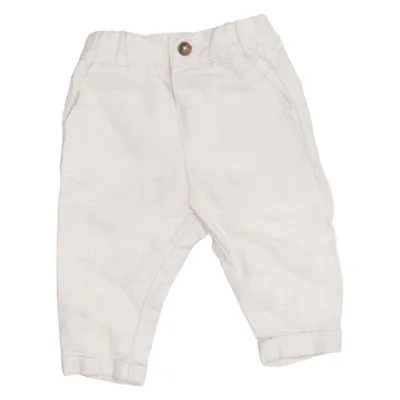 Broek (Beige) van Vertbaudet Katoen, Linnen