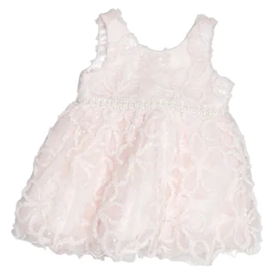 Robe de fille de fleur (Rose) de American Princess Polyester