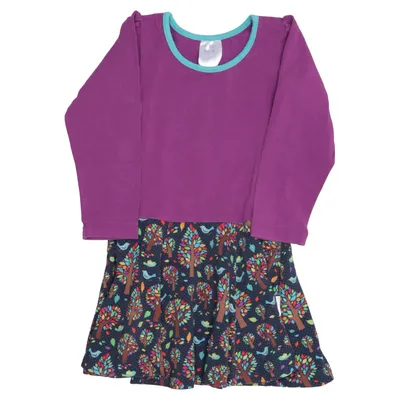 Dress (Purple, Multicolored) from Babauba