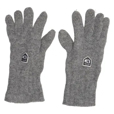 Handschoenen (Grijs) van Hestra Polyamide, Wol