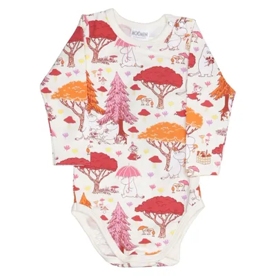Body (Blanc, Multicolore) de Moomin by Martinex Coton, Élasthane