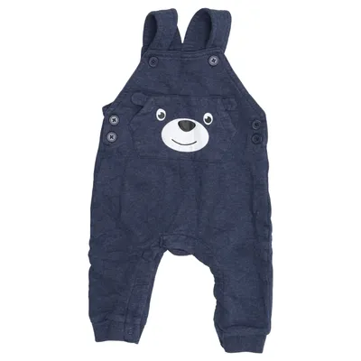 Tuinbroek (Blauw) van Dopo Dopo Newborn Katoen, Polyester