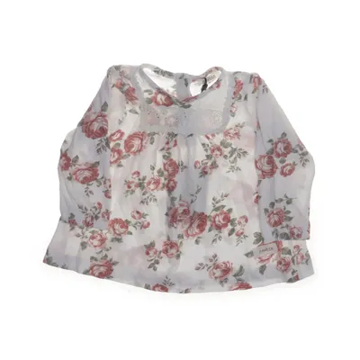 Blouse (White, Red, Green) from Newbie by KappAhl
