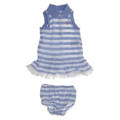 Set (Blue, White) from Ralph Lauren Cotton